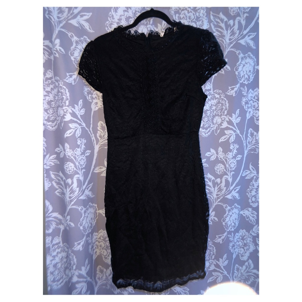 Laced Black Dress